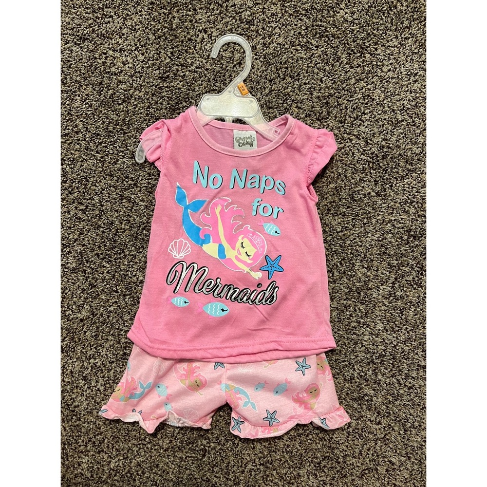 NWT 12 months girl pajamas
